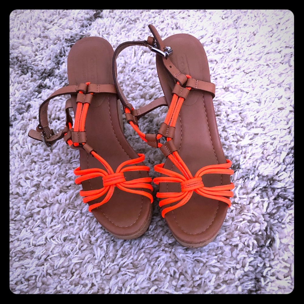 Coach wedges